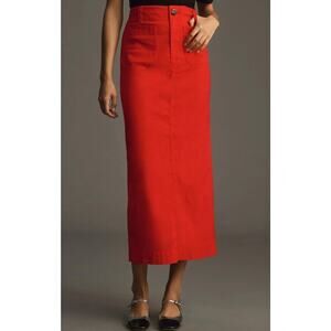 Maeve Red Maxi Skirt